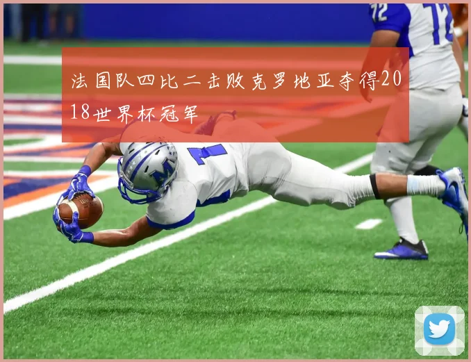 法国队四比二击败克罗地亚夺得2018世界杯冠军